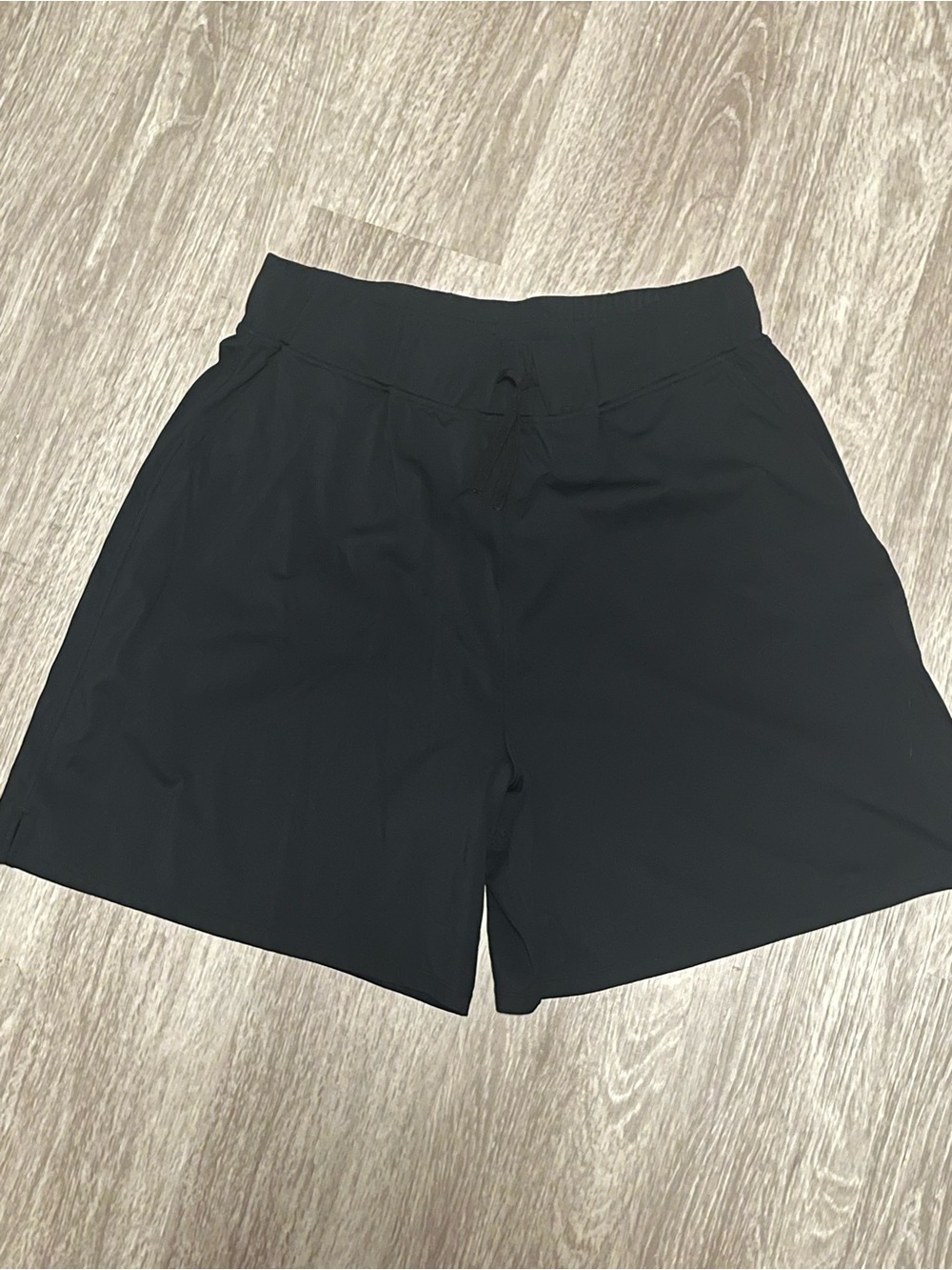 Women’s black athletic shorts